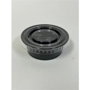 SOMI PC150GXBK, Cup Plastic Portion 1 1/2 oz PP 25x100 BLACK,  10.50 LBS, PACK SIZE 2500