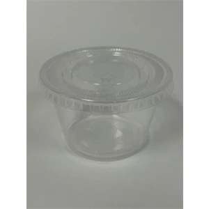SOMI PC400GX, Cup Plastic Portion Clear 4 oz PP 25x100, 21.00 LBS, PACK SIZE 2500