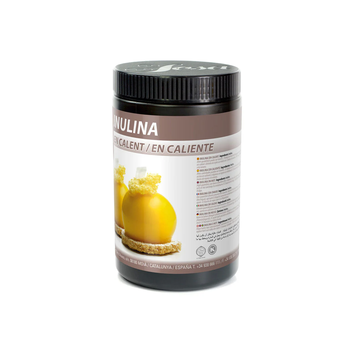 SOSA Hot Inulin – Prebiotic Texturizer for Creams & Baking, 500g - Canadian Distribution - Ships Free Within Canada on Orders Above CAD $199