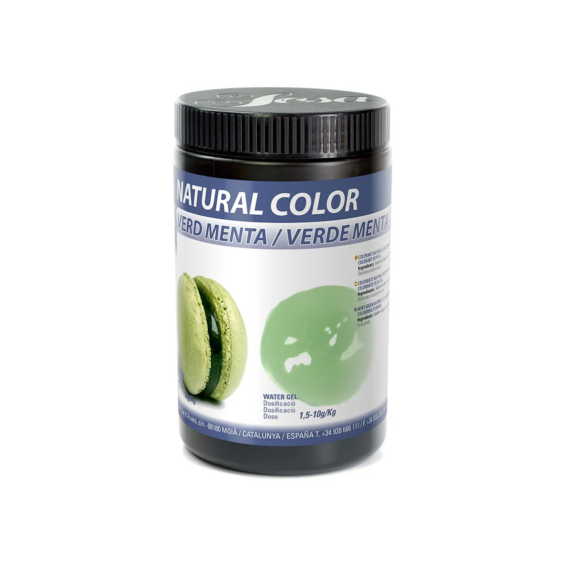 SOSA Mint Green Natural Water-Soluble Food Colouring Powder - 500g - Canadian Distribution - Ships Free Within Canada on Orders Above CAD $199 - Image 11