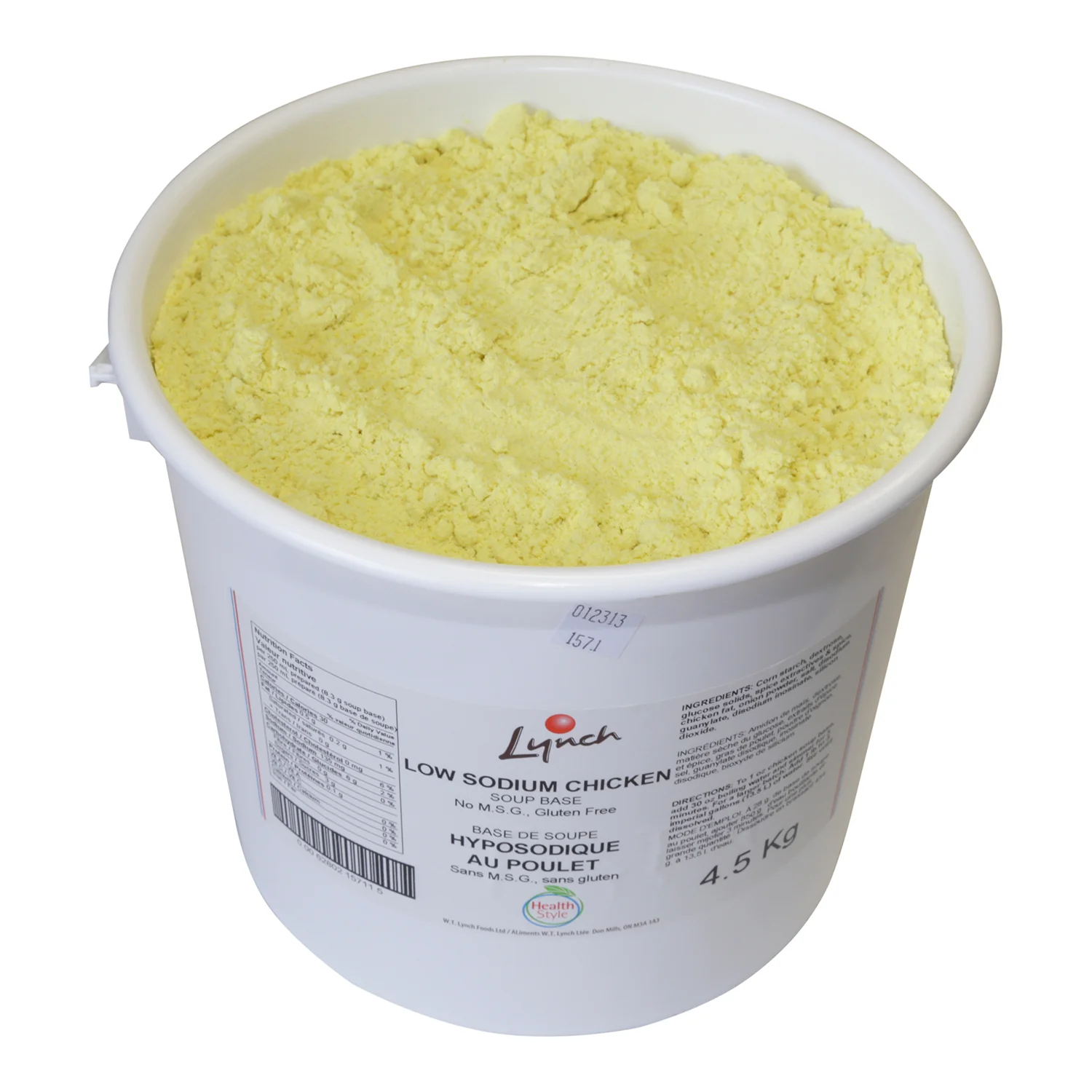 Soup Base Chicken Low-Sodium Gluten-Free - 1 x 4.5 kg - Health Style - Restaurant and Foodservice Ingredients - Canadian Distribution - Ships Free Within Canada on Orders Above CAD $199 - Image 2