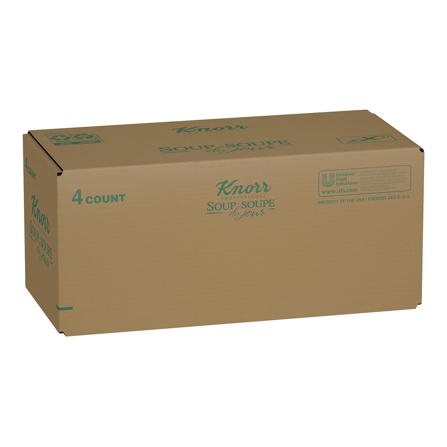 Soup Broccoli Cheddar Gluten-Free - 4 x 595 g - Knorr Swiss - Restaurant and Foodservice Ingredients - Canadian Distribution - Ships Free Within Canada on Orders Above CAD $199 - Image 3
