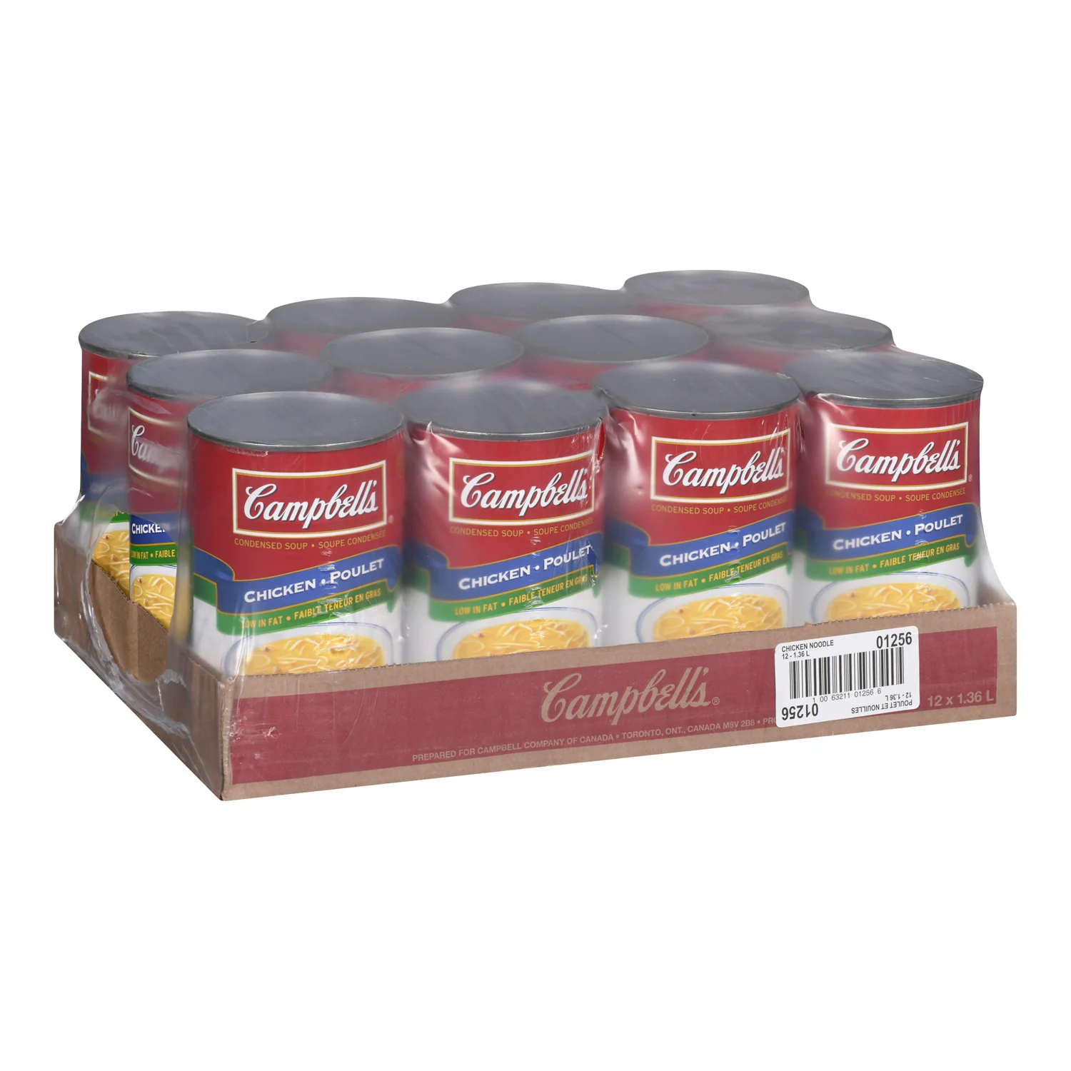 Soup Chicken Noodle - 12 x 1.36 L - Campbell's Soup - Restaurant and Foodservice Ingredients - Canadian Distribution - Ships Free Within Canada on Orders Above CAD $199 - Image 2