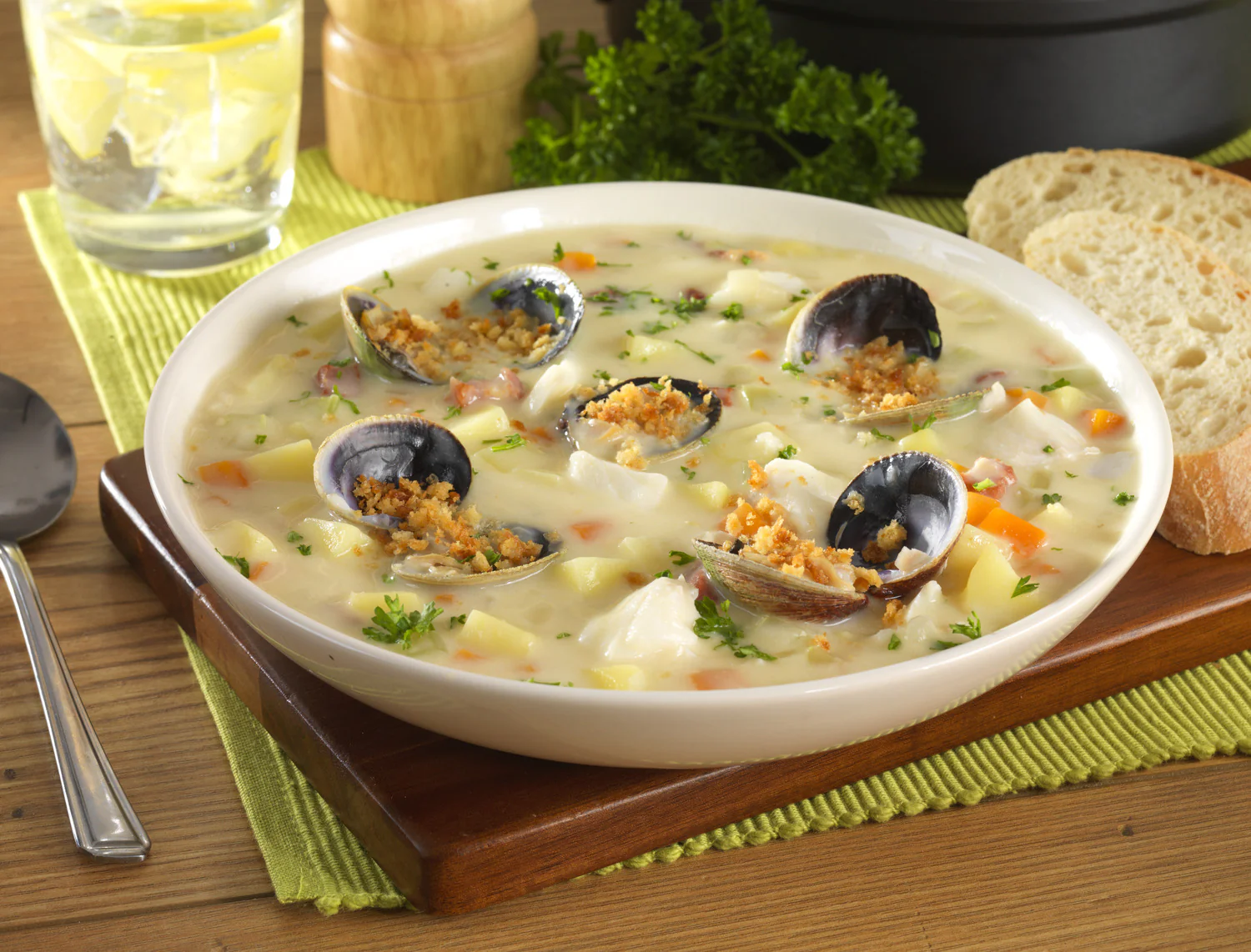 Soup Clam Chowder - 4 x 765 g - Knorr Swiss - Restaurant and Foodservice Ingredients - Canadian Distribution - Ships Free Within Canada on Orders Above CAD $199 - Image 3
