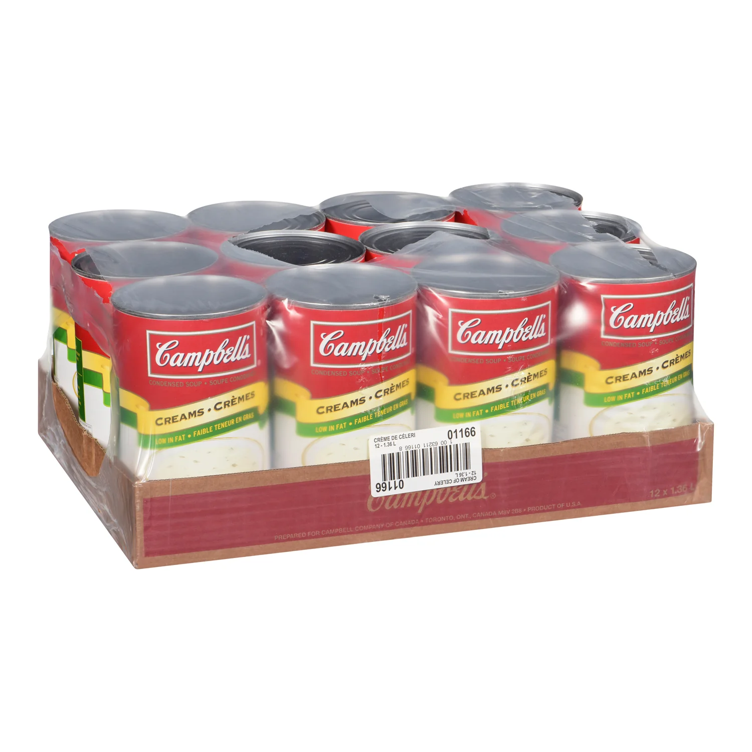 Soup Cream Of Celery - 12 x 1.36 L - Campbell's Soup - Restaurant and Foodservice Ingredients - Canadian Distribution - Ships Free Within Canada on Orders Above CAD $199 - Image 2
