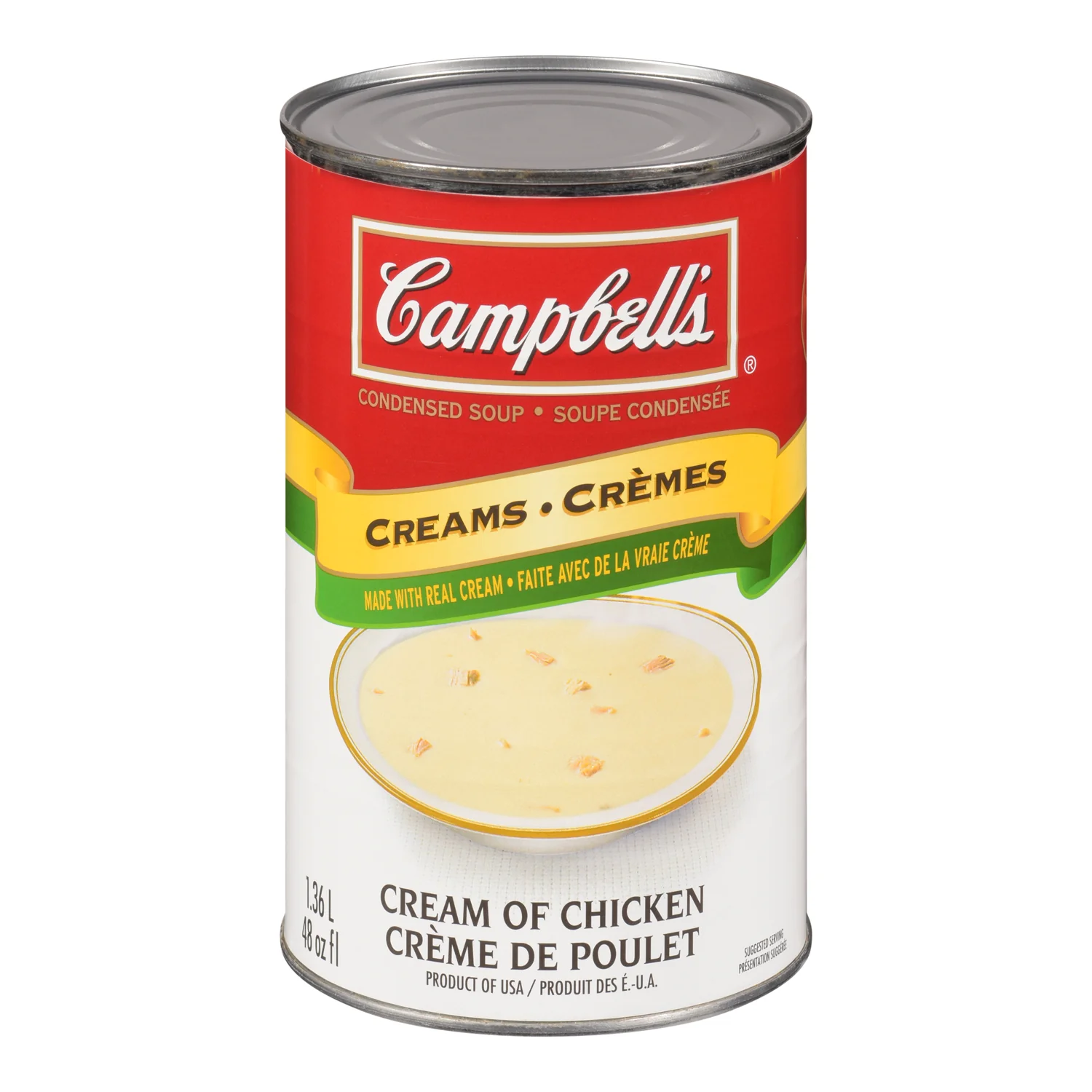 Soup Cream Of Chicken - 12 x 1.36 L - Campbell's Soup - Restaurant and Foodservice Ingredients - Canadian Distribution - Ships Free Within Canada on Orders Above CAD $199