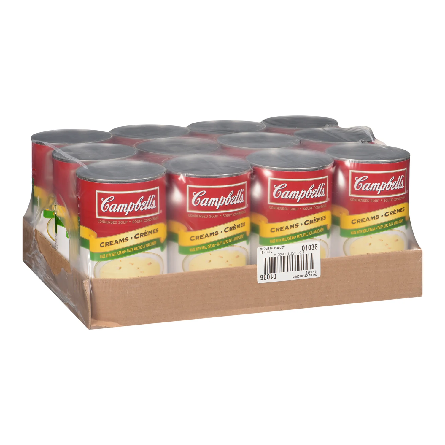 Soup Cream Of Chicken - 12 x 1.36 L - Campbell's Soup - Restaurant and Foodservice Ingredients - Canadian Distribution - Ships Free Within Canada on Orders Above CAD $199 - Image 2