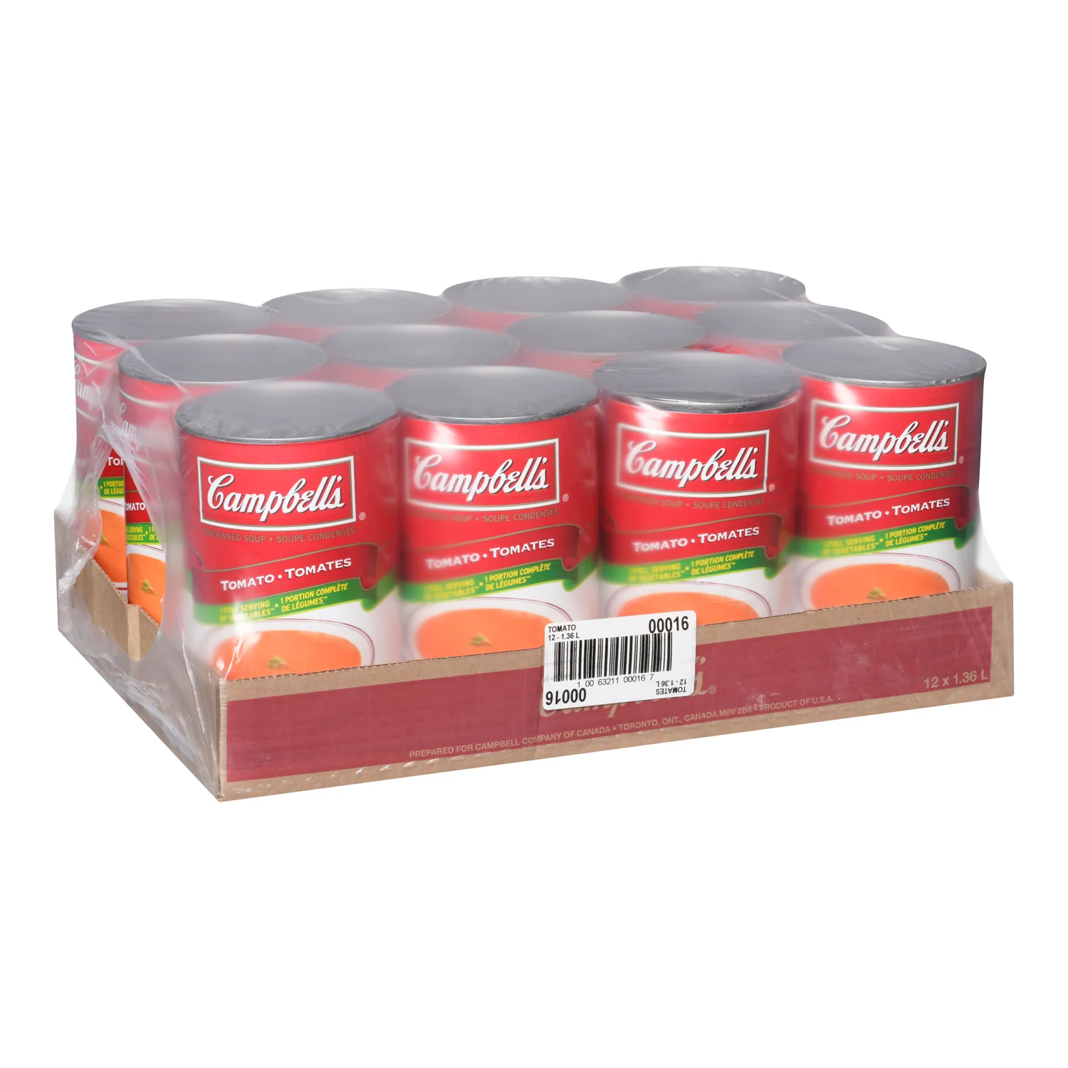Soup Tomato - 12 x 1.36 L - Campbell's Soup - Restaurant and Foodservice Ingredients - Canadian Distribution - Ships Free Within Canada on Orders Above CAD $199 - Image 2