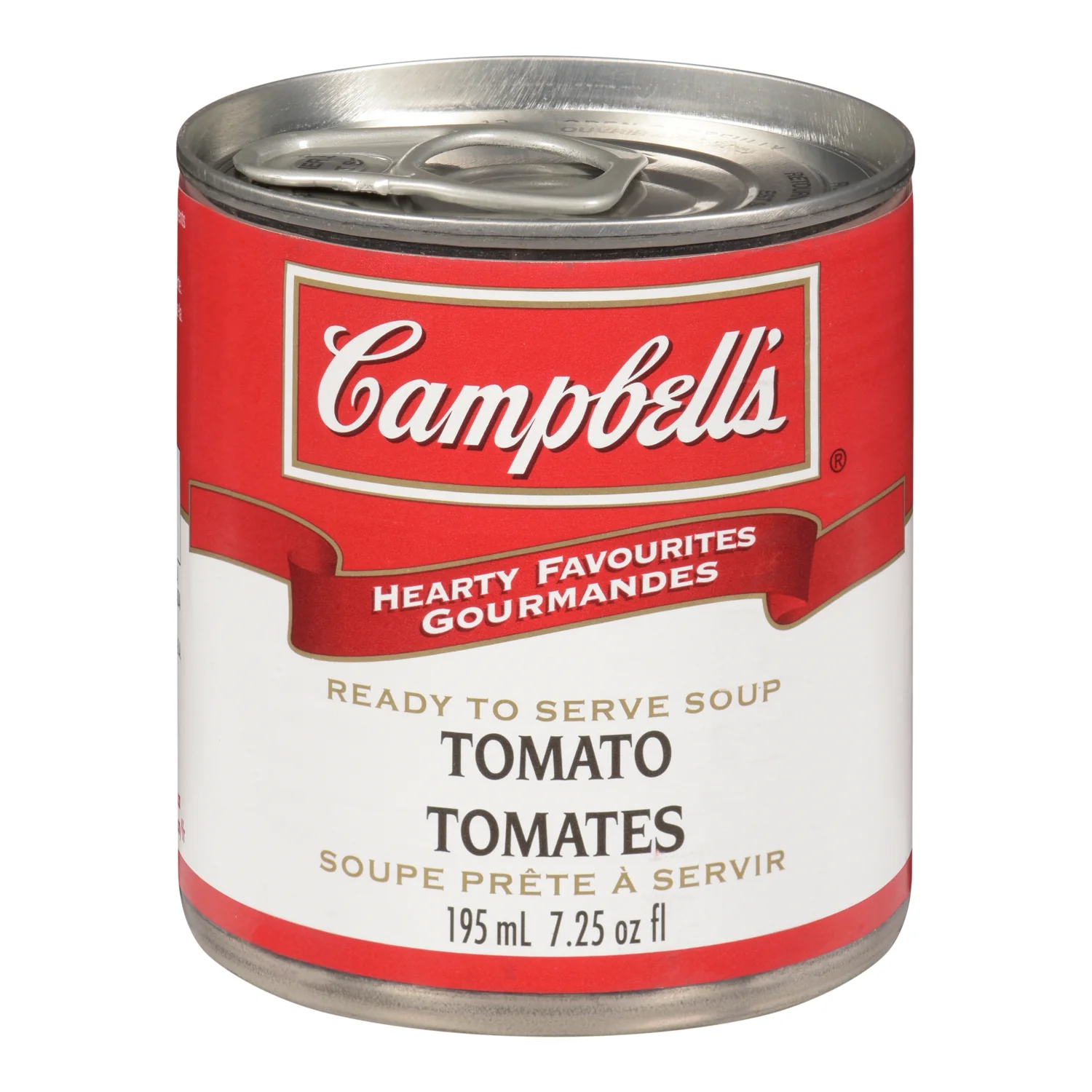 Soup Tomato Ready To Serve Ez Open - 24 x 195 mL - Campbell's Soup - Restaurant and Foodservice Ingredients - Canadian Distribution - Ships Free Within Canada on Orders Above CAD $199