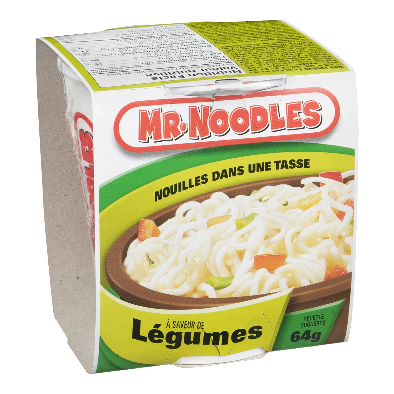Soup Vegetable Noodle Cup - 12 x 64 g - Mr Noodles - Restaurant and Foodservice Ingredients - Canadian Distribution - Ships Free Within Canada on Orders Above CAD $199 - Image 5