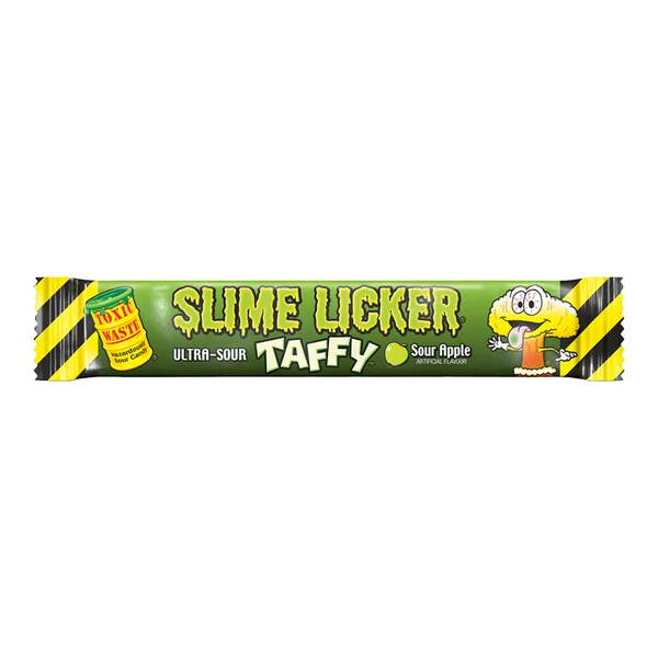 Sour Apple Taffy - 192 × 20 g - Slime Licker - Canadian Distribution - Ships Free Within Canada on Orders Above CAD $199 - Image 2