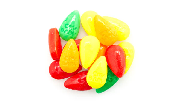 Sour Cry Baby Tears Candy - 25 LB Box - Premium Ice Cream and Dessert Toppings, Mix-Ins and Inclusions - Ships Free Within Canada on Orders Above CAD $199