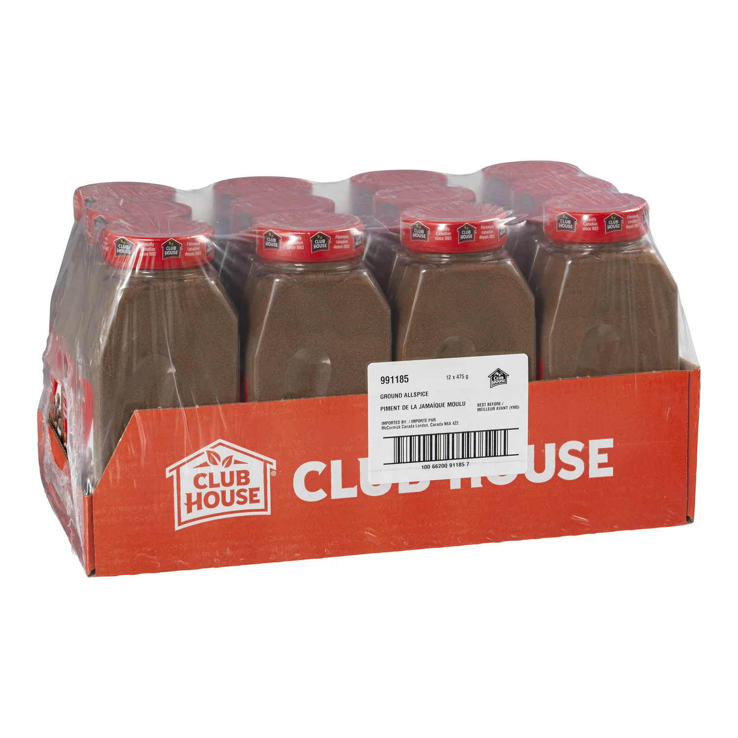 Spice Allspice Ground - 12 x 475 g (Case = 1 x 475 g) - Clubhouse - Restaurant and Foodservice Ingredients - Canadian Distribution - Ships Free Within Canada on Orders Above CAD $199 - Image 2