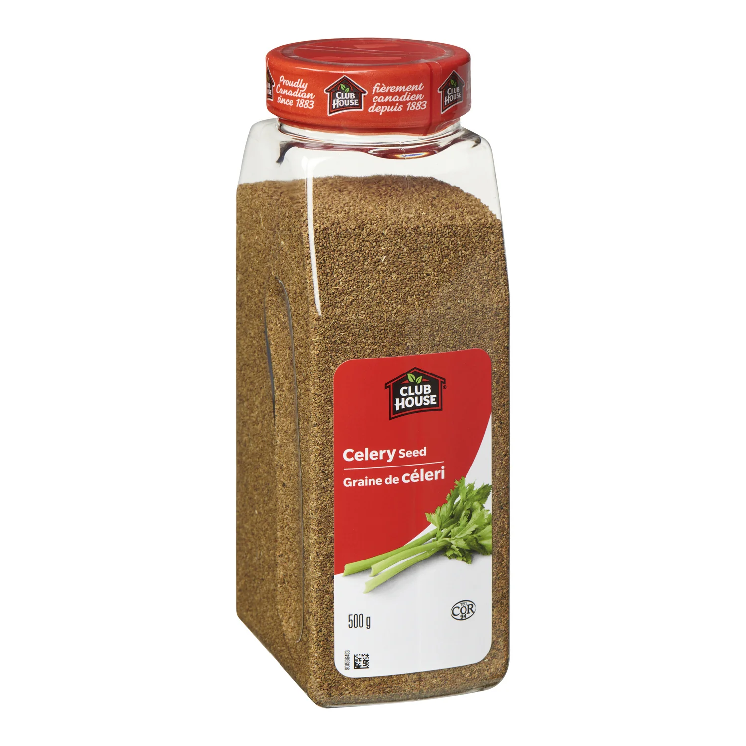 Spice Celery Seed - 12 x 500 g (Case = 1 x 500 g) - Clubhouse - Restaurant and Foodservice Ingredients - Canadian Distribution - Ships Free Within Canada on Orders Above CAD $199