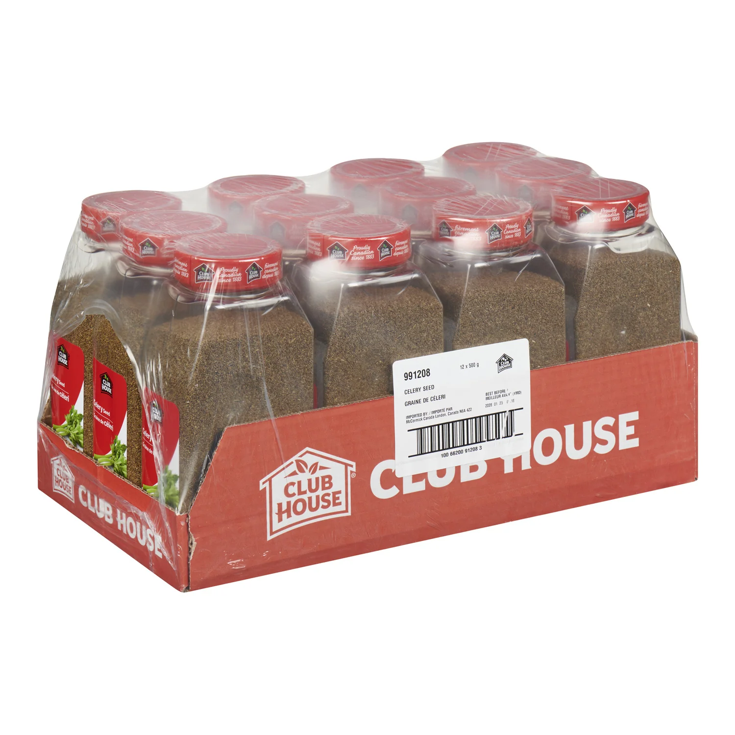 Spice Celery Seed - 12 x 500 g (Case = 1 x 500 g) - Clubhouse - Restaurant and Foodservice Ingredients - Canadian Distribution - Ships Free Within Canada on Orders Above CAD $199 - Image 2