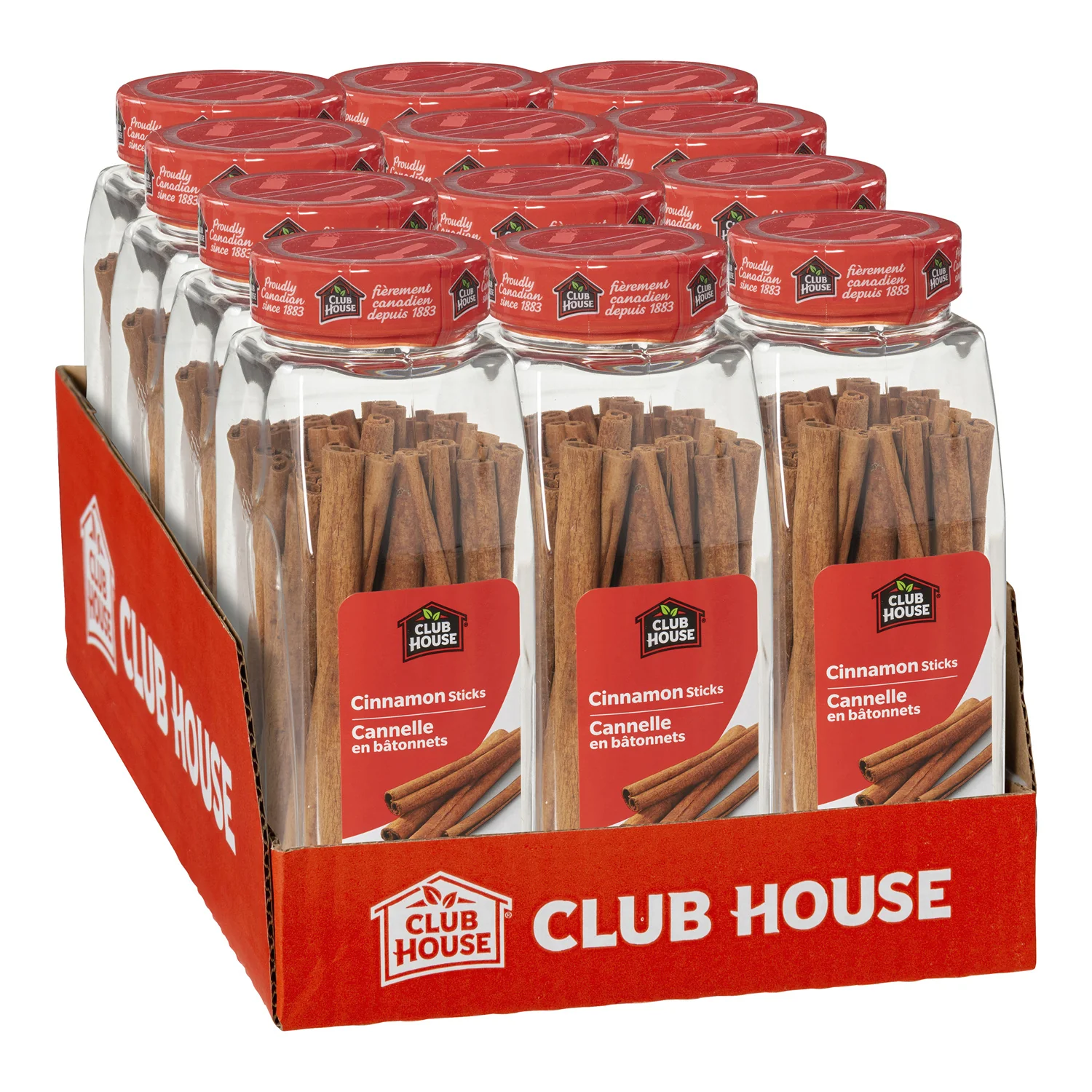 Spice Cinnamon Sticks 6 in. - Unit = 1 x 290 g - Case = 12 x 290 g - Clubhouse - Restaurant and Foodservice Ingredients - Canadian Distribution - Ships Free Within Canada on Orders Above CAD $199 - Image 2