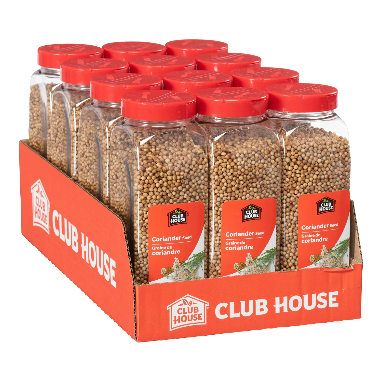 Spice Coriander Seed Whole - 12 x 285 g (Case = 1 x 285 g) - Clubhouse - Restaurant and Foodservice Ingredients - Canadian Distribution - Ships Free Within Canada on Orders Above CAD $199 - Image 2