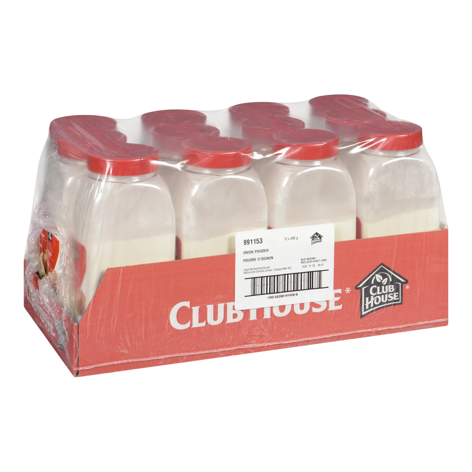 Spice Onion Powder - 12 x 480 g (Case = 1 x 480 g) - Clubhouse - Restaurant and Foodservice Ingredients - Canadian Distribution - Ships Free Within Canada on Orders Above CAD $199 - Image 2