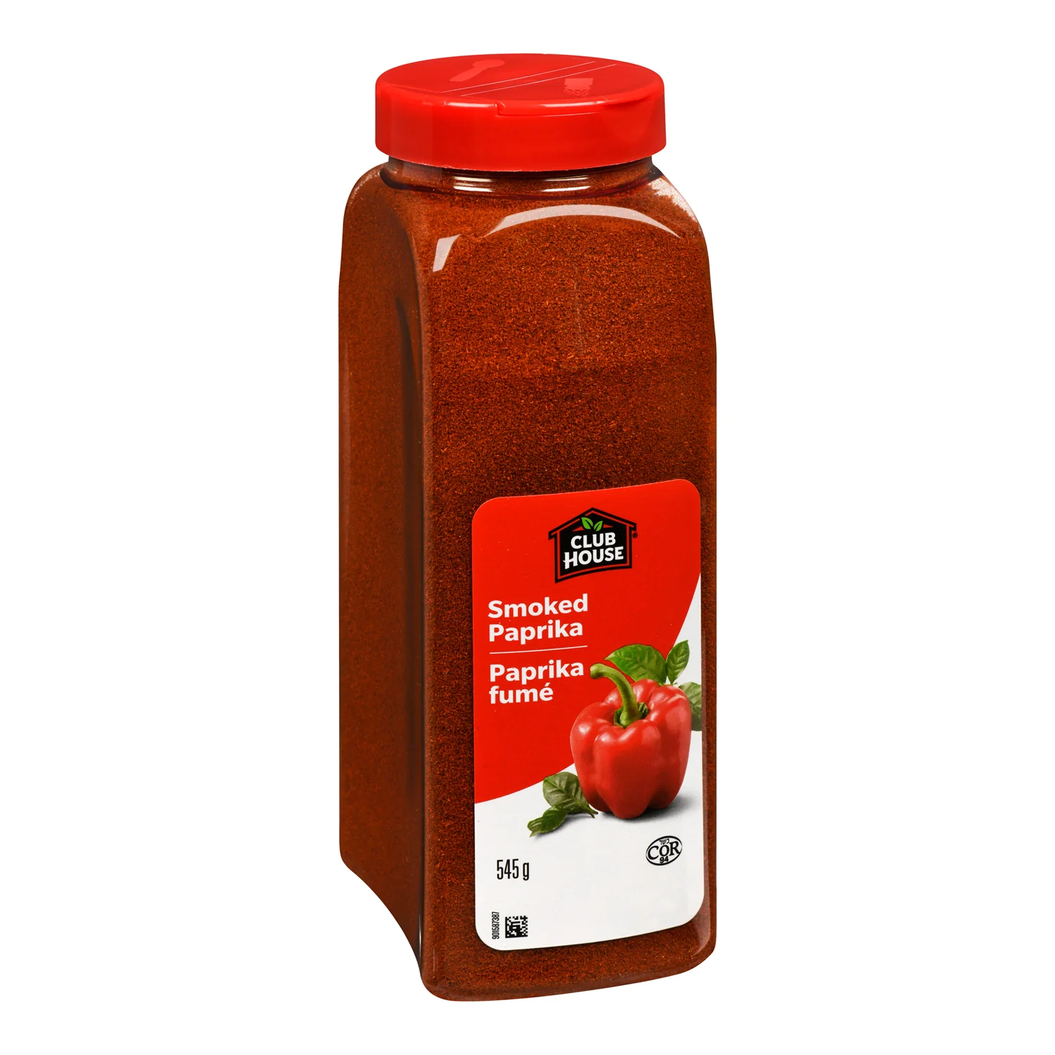 Spice Paprika Smoked - 12 x 545 g (Case = 1 x 545 g) - Clubhouse - Restaurant and Foodservice Ingredients - Canadian Distribution - Ships Free Within Canada on Orders Above CAD $199