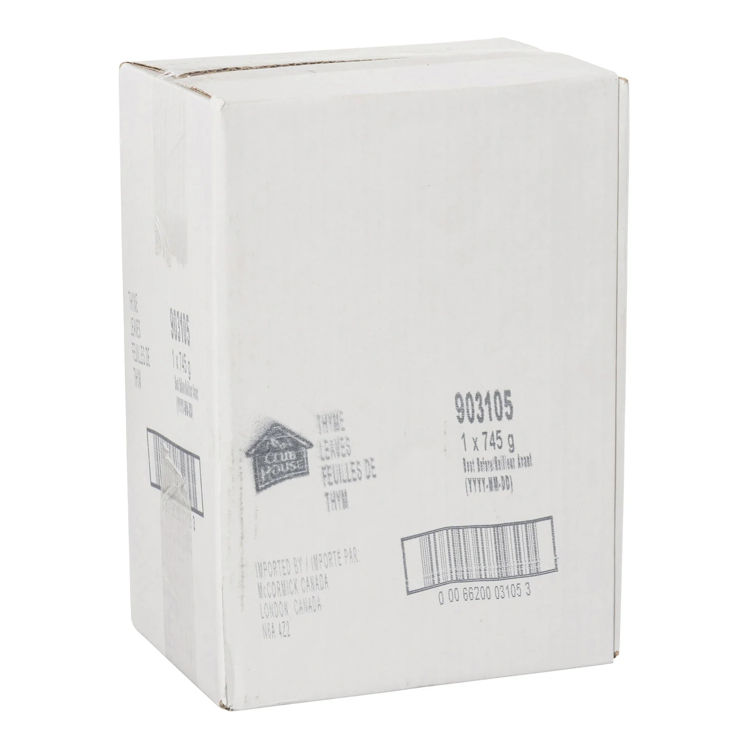 Spice Thyme Leaves - 1 x 745 g - Clubhouse - Restaurant and Foodservice Ingredients - Canadian Distribution - Ships Free Within Canada on Orders Above CAD $199 - Image 2