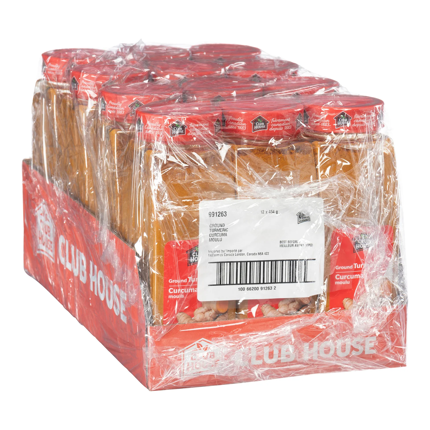 Spice Turmeric Ground - 12 x 454 g (Case = 1 x 454 g) - Clubhouse - Restaurant and Foodservice Ingredients - Canadian Distribution - Ships Free Within Canada on Orders Above CAD $199 - Image 3