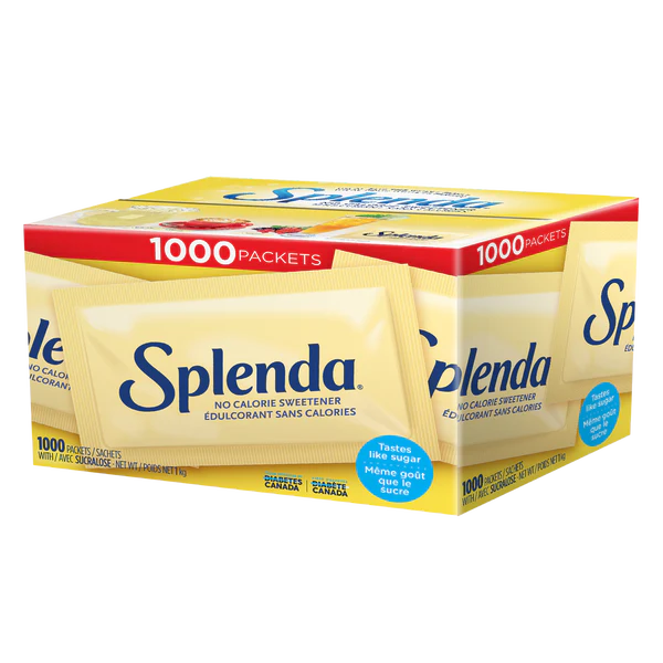 Splenda No Calorie Sweetener Packets - 4 x Pack of 1,000 - Grocery and Food Items - Canadian Distribution - Ships Free Within Canada on Orders Above CAD $199 - Image 2