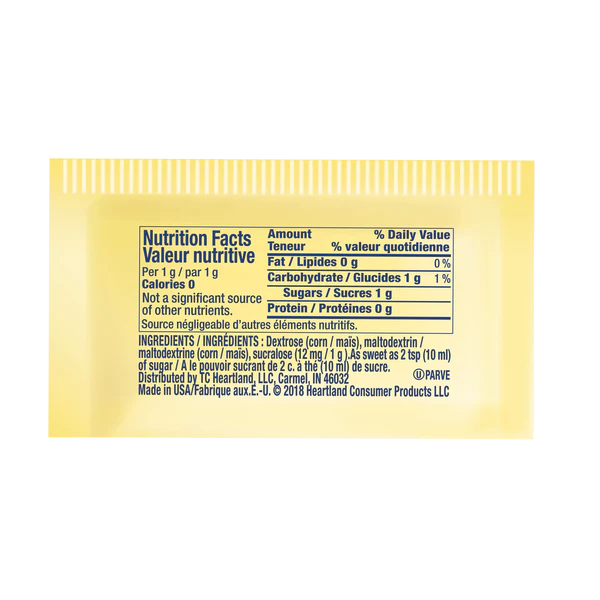 Splenda No Calorie Sweetener Packets - 4 x Pack of 1,000 - Grocery and Food Items - Canadian Distribution - Ships Free Within Canada on Orders Above CAD $199 - Image 3