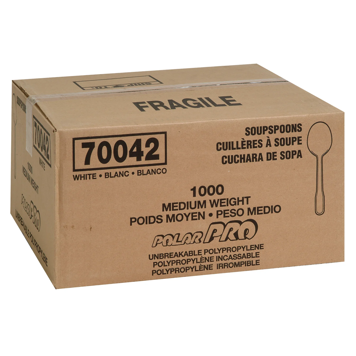 Spoon Soup Poly #70042 - 1 x 1000 count - Polar - Packaging and Accessories - Restaurant Supplies and Equipment - Canadian Distribution - Image 2