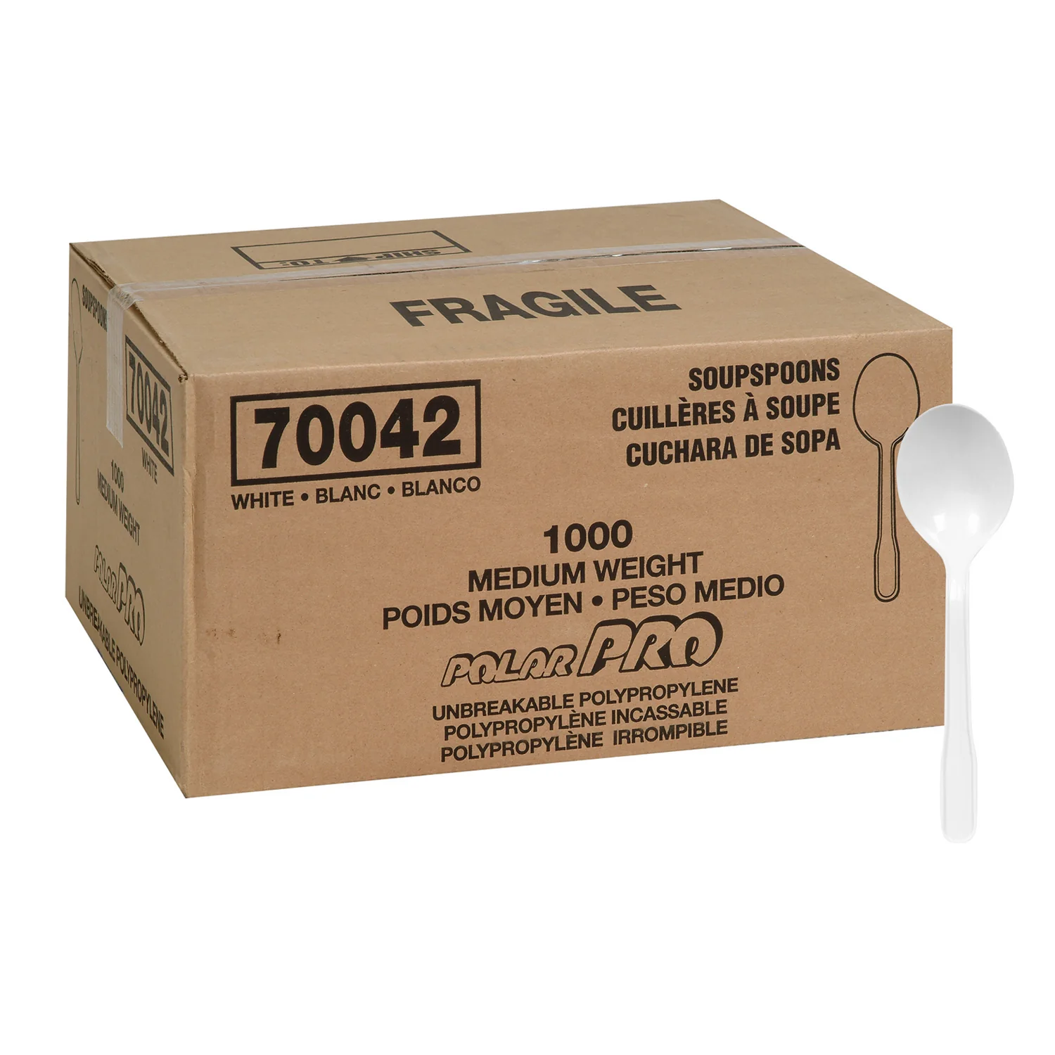 Spoon Soup Poly #70042 - 1 x 1000 count - Polar - Packaging and Accessories - Restaurant Supplies and Equipment - Canadian Distribution - Image 3