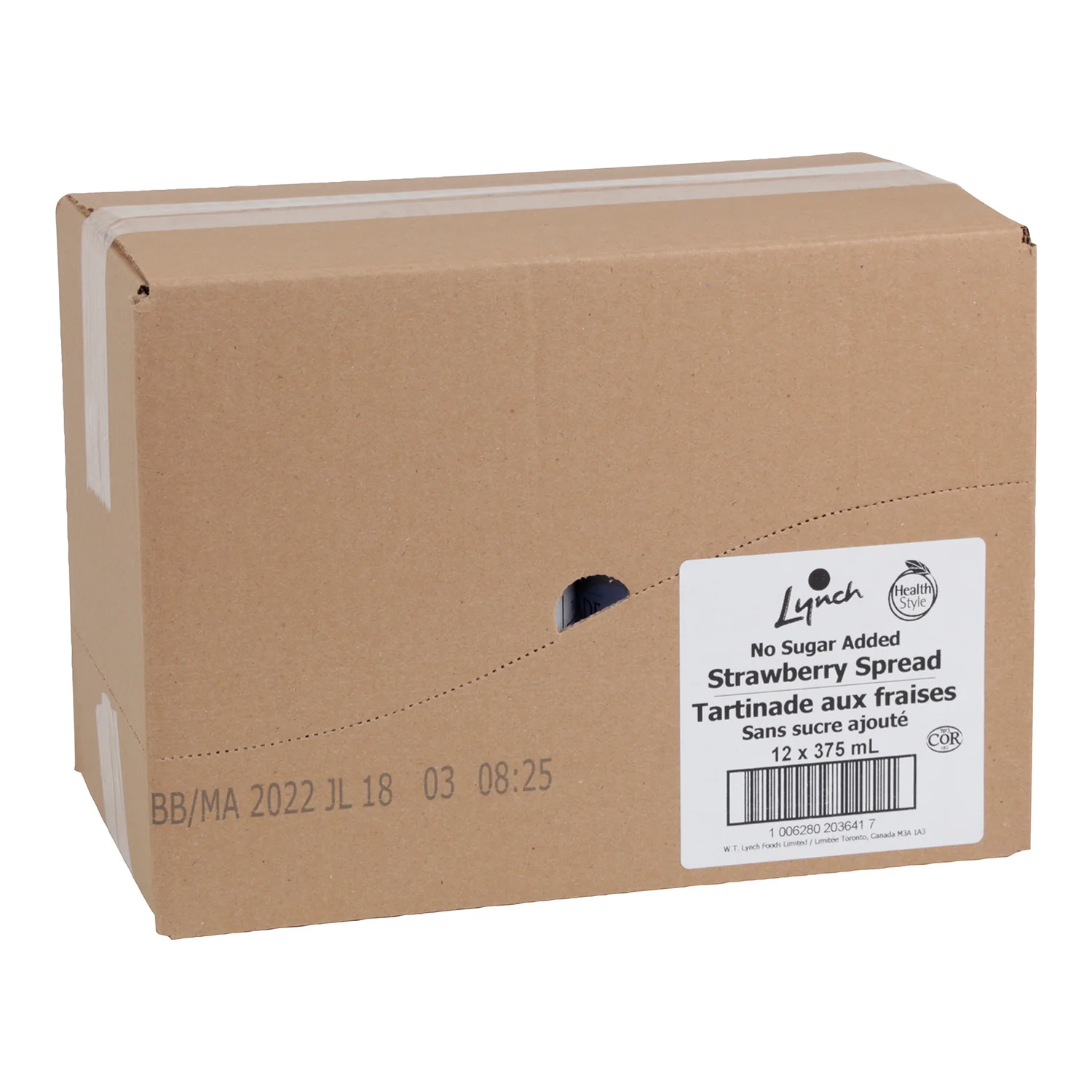 Spread Strawberry Calorie Free - 12 x 375 mL - Health Style - Restaurant and Foodservice Ingredients - Canadian Distribution - Ships Free Within Canada on Orders Above CAD $199 - Image 2