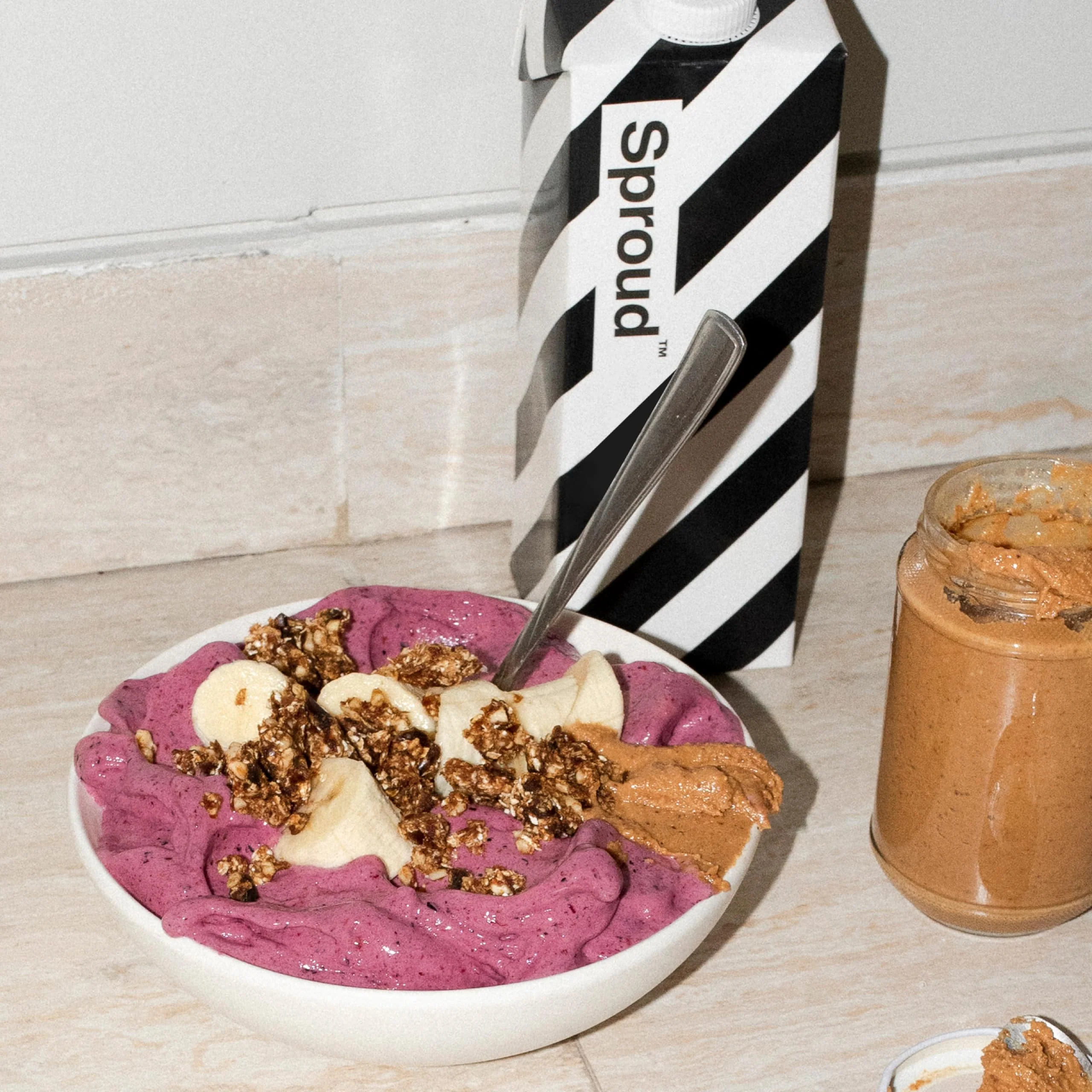 Sproud – Vegan Pea Protein Milk – Unsweetened – 1L × 6 - Canadian Distribution - Ships Free Within Canada on Orders Above CAD $199 - Image 3