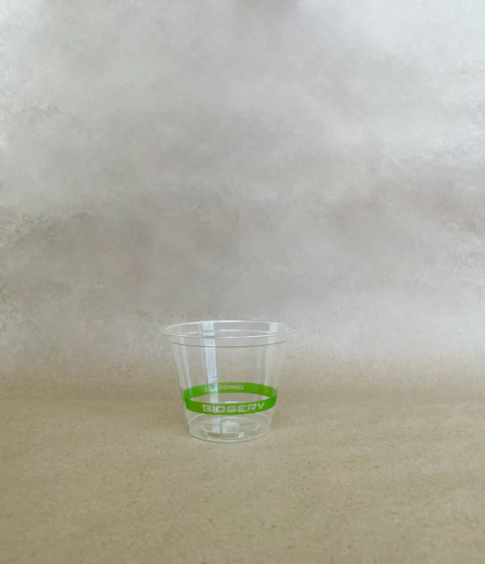 Squat Cold Cup PLA 95mm - 9/12/16/20 oz - 1000cs BPI - Disposable Take Away Food Packaging - Canadian Distribution - Image 2
