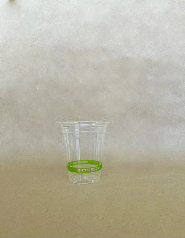 Squat Cold Cup PLA 95mm - 9/12/16/20 oz - 1000cs BPI - Disposable Take Away Food Packaging - Canadian Distribution - Image 3