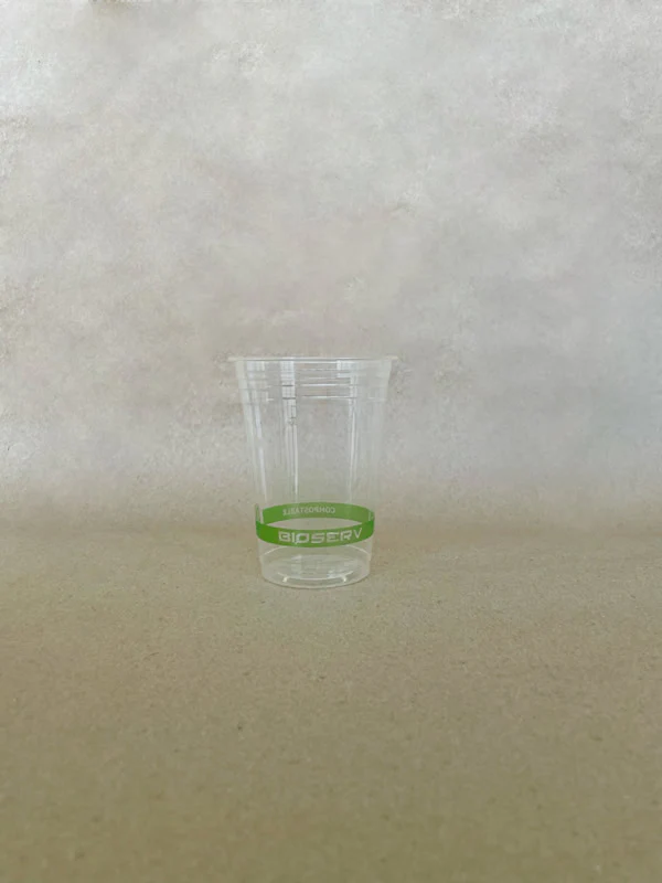 Squat Cold Cup PLA 95mm - 9/12/16/20 oz - 1000cs BPI - Disposable Take Away Food Packaging - Canadian Distribution - Image 4