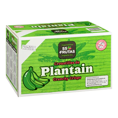 SS-Frutas | Plantain Crunchy Crisps Chips Naturally Sweet | 85 g X 50 | Box - Ships Free Within Canada on Orders Above CAD $199 - Ships Free Within Canada on Orders Above CAD $199 - Image 3