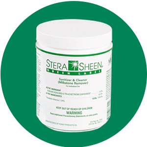 Stera-Sheen Green Label Sanitizer and Cleaner for Ice Cream Machines, Slush Machines And More - 4 lbs Jar,  Case 4 x 4lbs Jars - Canada - Image 3