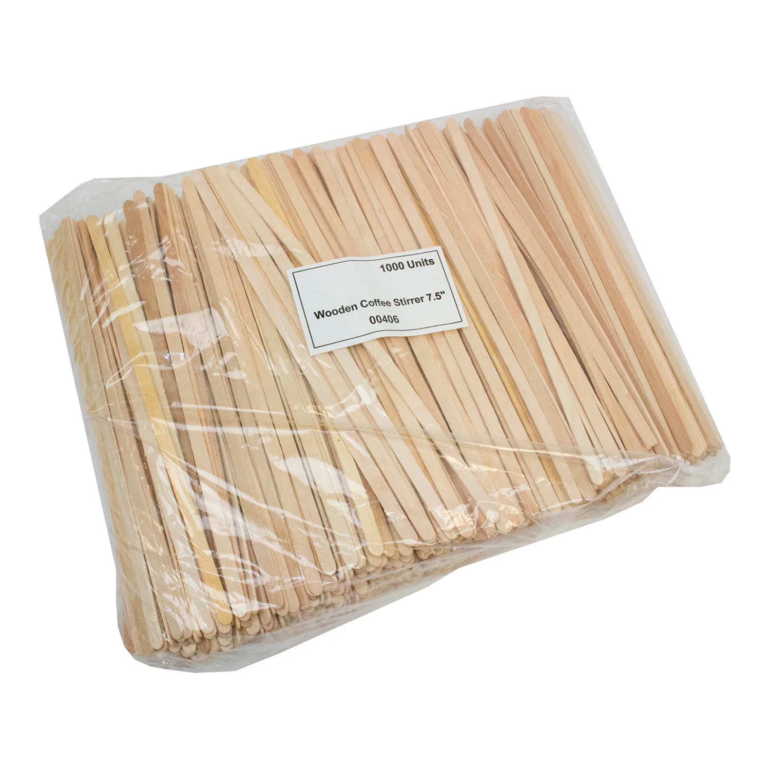 Stirrer Coffee Wood 7.5 in. - 1000 count (Case = 10 x 1000 count) - Natural Pick - Packaging and Accessories - Restaurant Supplies and Equipment - Canadian Distribution - Image 4