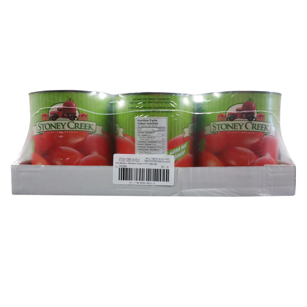 Stoney Creek Whole Peeled Tomatoes - 24 × 2.84 L - Grocery and Food Items - Canadian Distribution - Ships Free Within Canada on Orders Above CAD $199 - Image 2