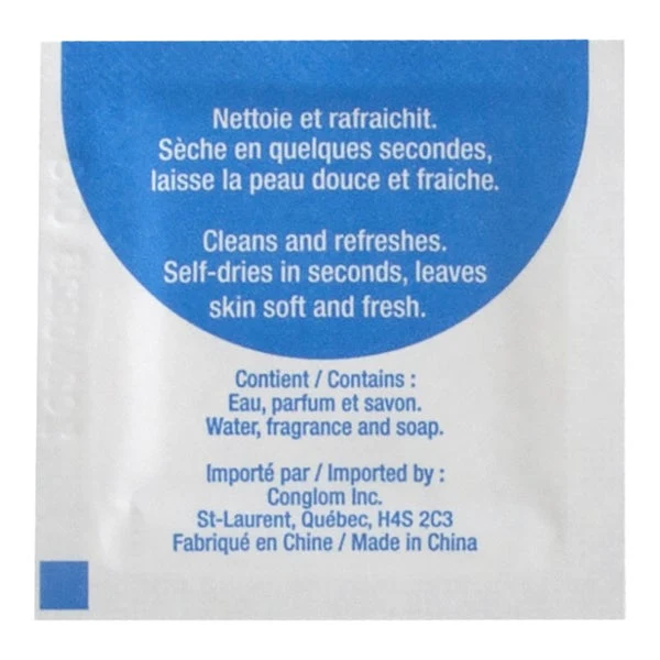 Suave Moist Towelette - Pack of 1000 - Disposables, Restaurant Packaging and Take-Out Supplies - Canadian Distribution - Ships Free Within Canada on Orders Above CAD $199 - Image 2