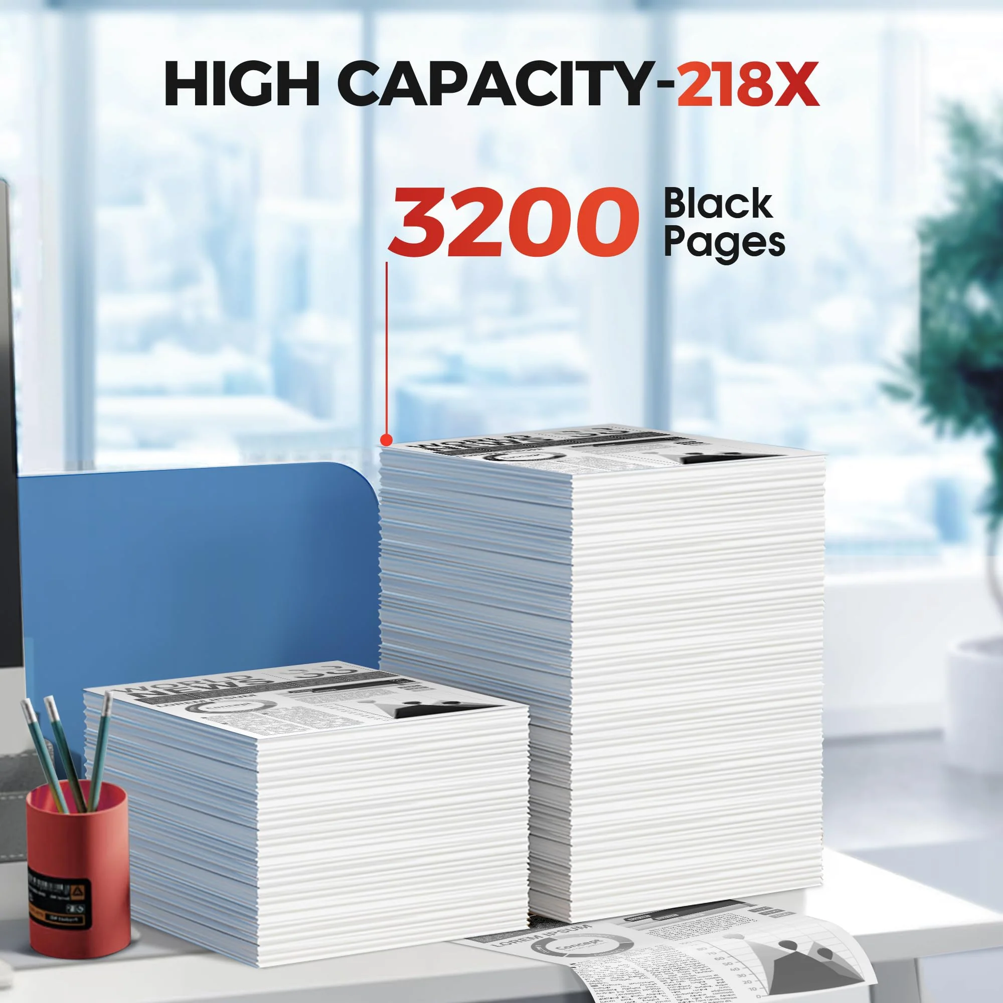 SUDLTO 218X W2180X Black Toner Cartridges with Chip - High Yield 2-Pack for HP Color LaserJet Pro MFP - Canadian Distribution - Ships Free Within Canada on Orders Above CAD $199 - Image 8