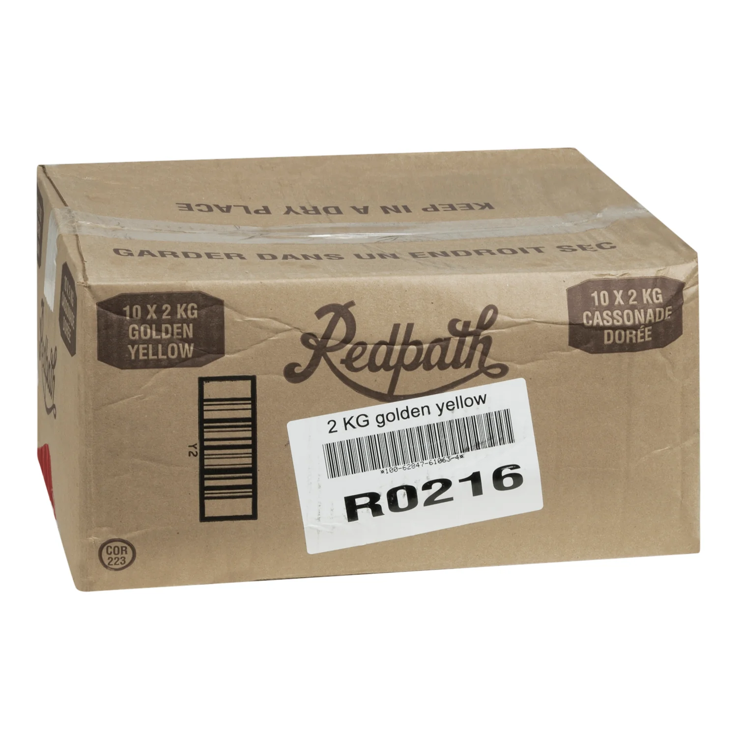 Sugar Brown Golden Yellow - 10 x 2 kg - Red Path - Restaurant and Foodservice Ingredients - Canadian Distribution - Ships Free Within Canada on Orders Above CAD $199 - Image 2