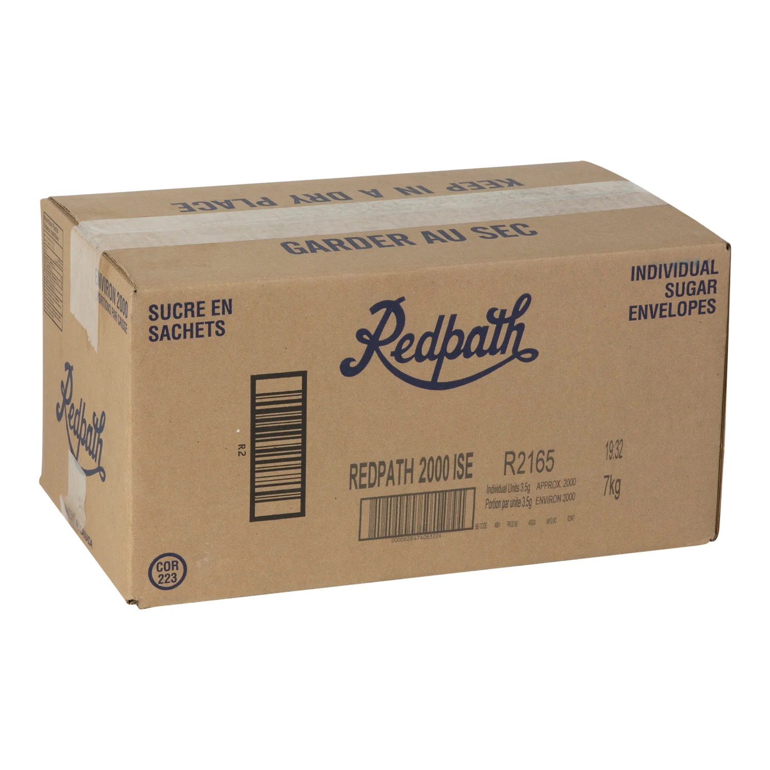 Sugar Packet 3.5 g. x 2000 ct. - 1 x 2000 count - Red Path - Restaurant and Foodservice Ingredients - Canadian Distribution - Ships Free Within Canada on Orders Above CAD $199 - Image 2