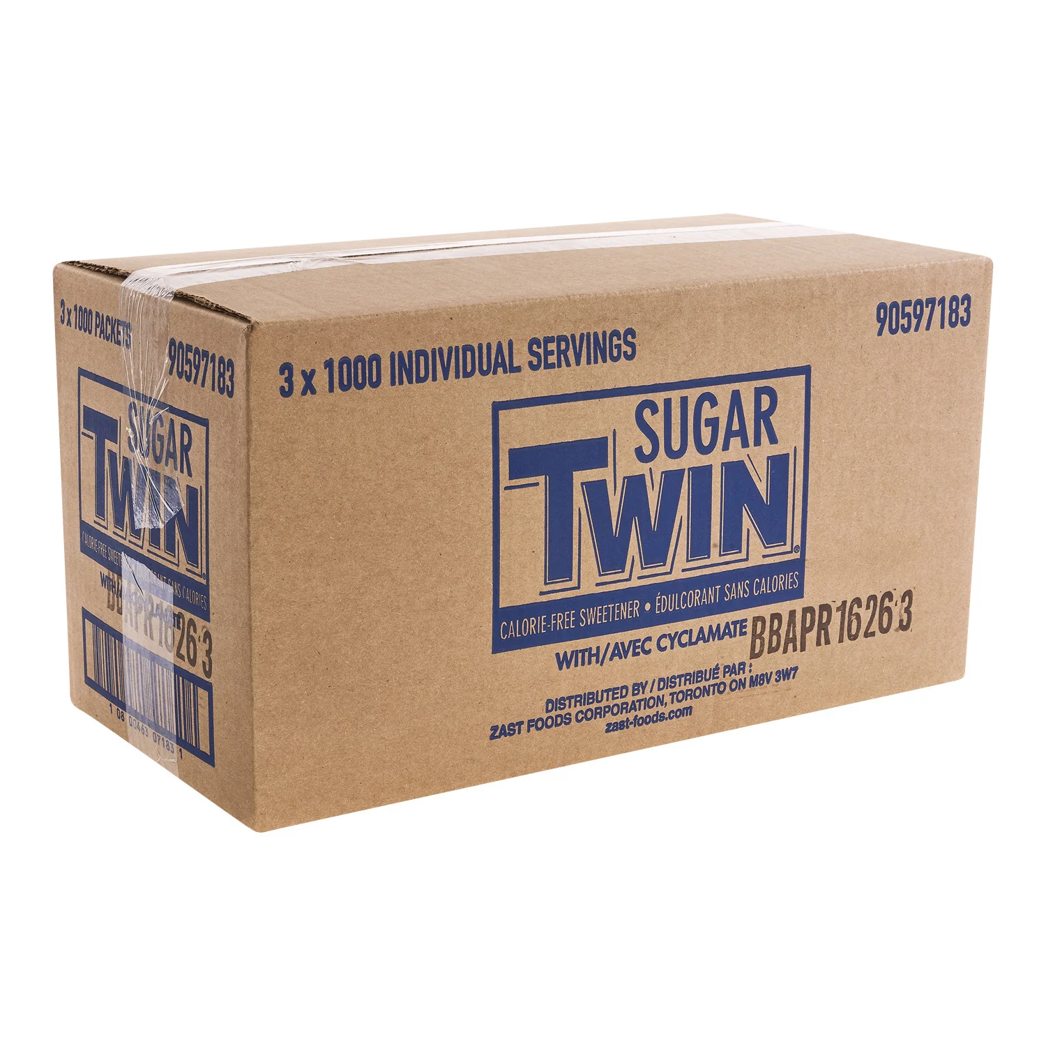 Sugar Substitute Twin Original - 3 x 1000 count - Sugar Twin - Restaurant and Foodservice Ingredients - Canadian Distribution - Ships Free Within Canada on Orders Above CAD $199 - Image 2