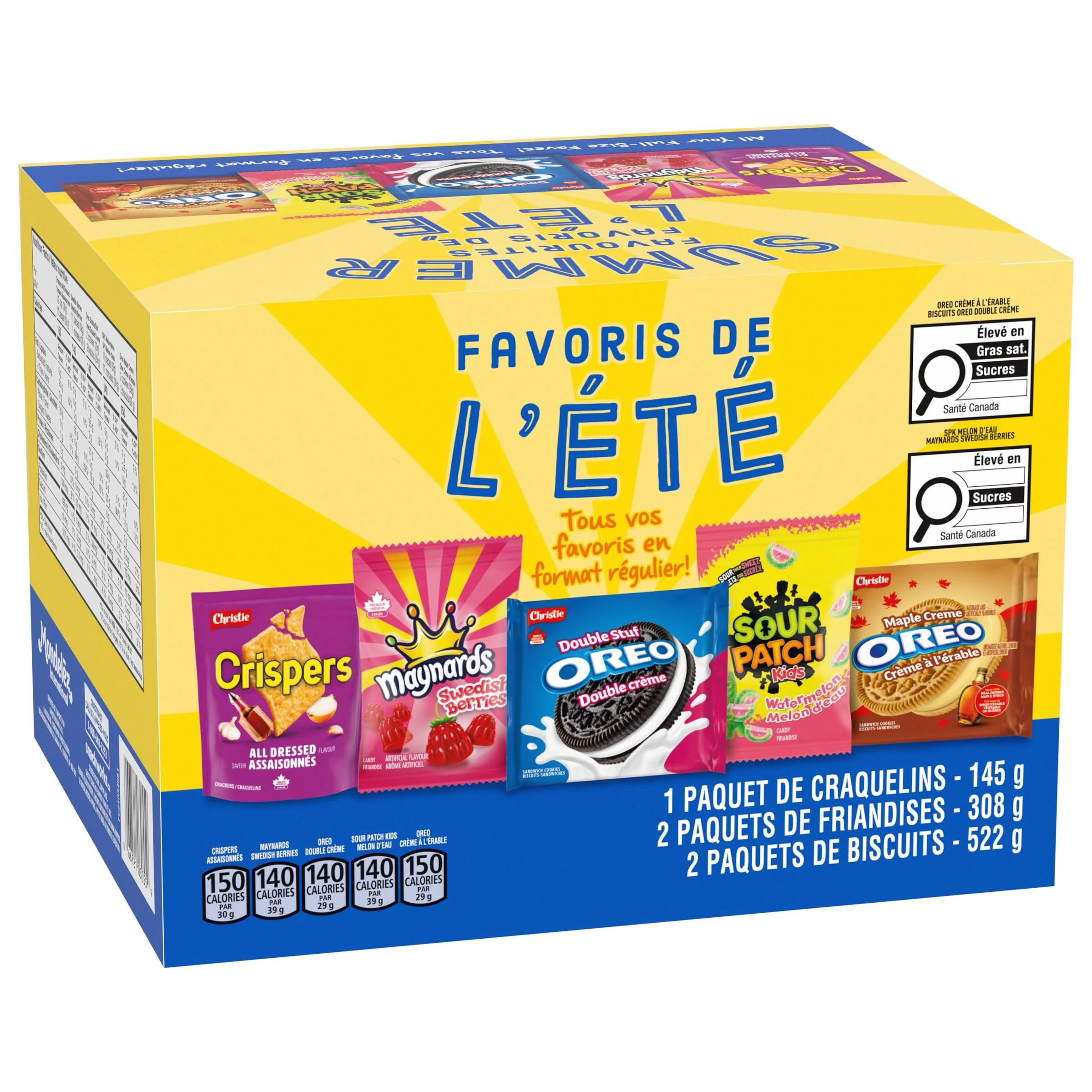 Summer Snack Box 975g - Beach & Picnic Assortment with Cookies, Candies & Crispers - Canadian Distribution - Ships Free Within Canada on Orders Above CAD $199 - Image 4
