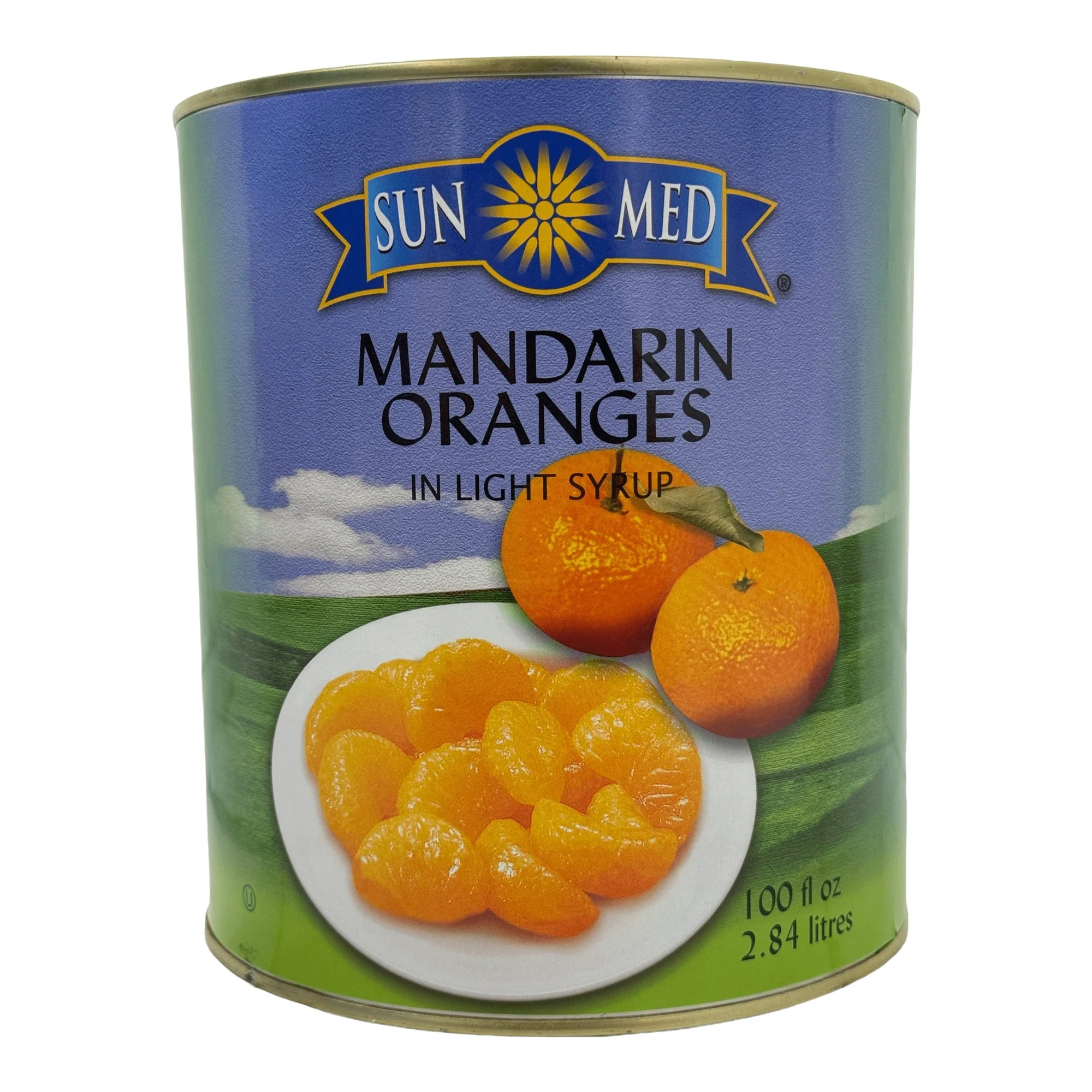 Sun Med Mandarin Oranges - 4 x 2.84 L - Grocery and Food Items - Canadian Distribution - Ships Free Within Canada on Orders Above CAD $199