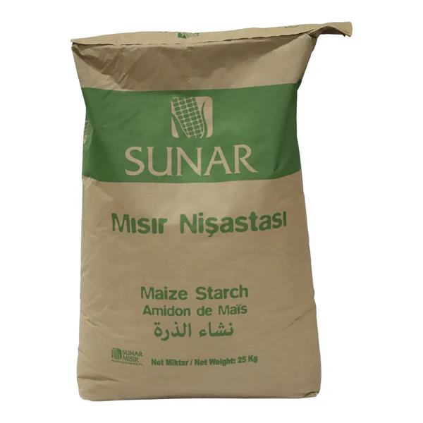 Sunar Corn Starch - 4 x 25kg - Grocery and Food Items - Canadian Distribution - Ships Free Within Canada on Orders Above CAD $199