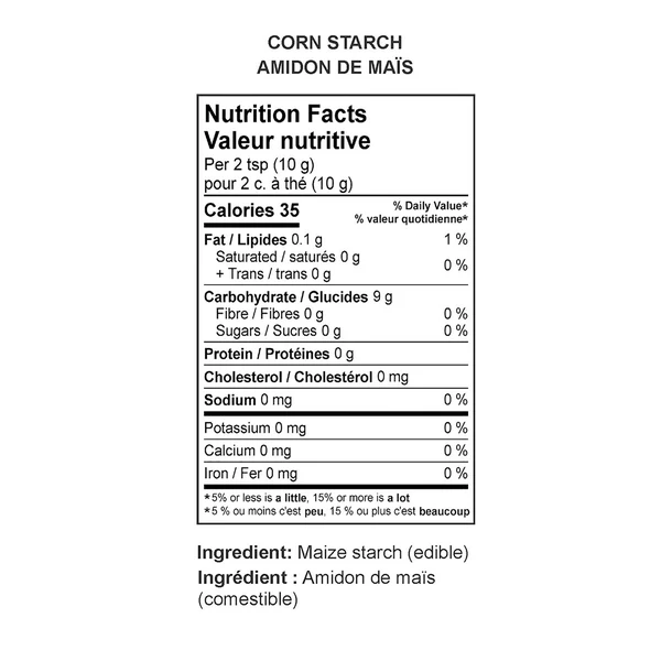 Sunar Corn Starch - 4 x 25kg - Grocery and Food Items - Canadian Distribution - Ships Free Within Canada on Orders Above CAD $199 - Image 4