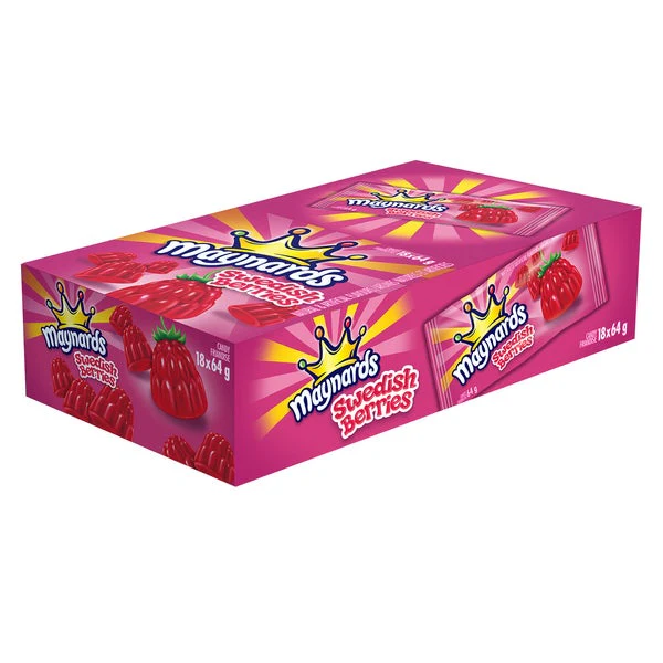 Swedish Berries - 72 × 64 g - Maynards - Canadian Distribution - Ships Free Within Canada on Orders Above CAD $199 - Image 2