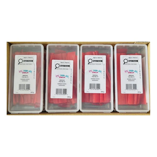 Swedish Berry Belts - 48 x 260 g - R2-Delix - Canadian Distribution - Ships Free Within Canada on Orders Above CAD $199