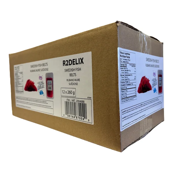 Swedish Berry Belts - 48 x 260 g - R2-Delix - Canadian Distribution - Ships Free Within Canada on Orders Above CAD $199 - Image 2